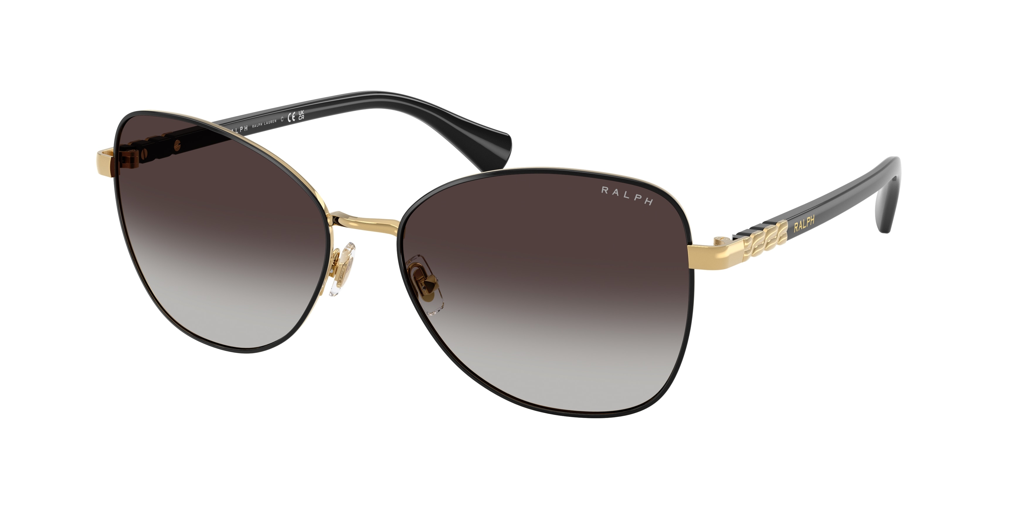 Ralph By Ralph Lauren RA4147 94438G Women’S Sunglasses Black Size 58